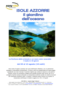 Tour delle Isole Azzorre