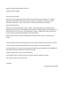 rogramma svolto di diritto/economia classe II A Insegnante