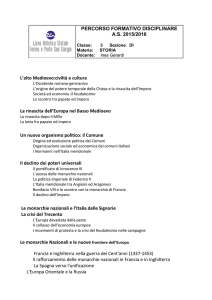 PERCORSO FORMATIVO DISCIPLINARE A.S. 2015/2016 L`alto