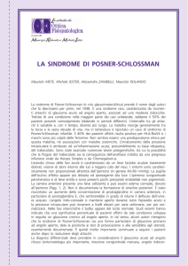 Sindrome di Posner-Schlossman