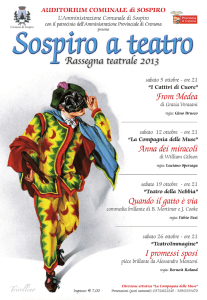 I promessi sposi Quando il gatto è via Anna dei miracoli From Medea