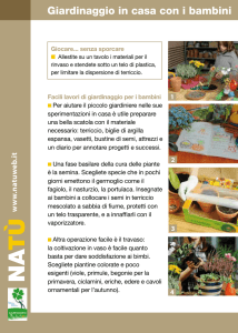 w w w .n a tu w e b .it La moltiplicazione per talea Giardinaggio in