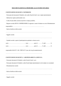 Fotocopia dei documenti d`identità e
