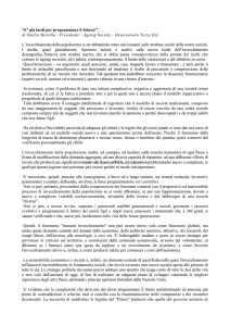 “E` già tardi per programmare il futuro!”. di Emilio Mortilla