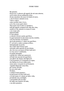 FIORE NERO Ho pensato, di provare a colorare gli