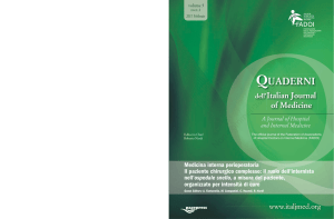 quaderni - Italian Journal of Medicine