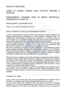 corso di laurea