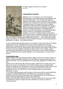 Un lungo viaggio incomincia con un passo Lao Tze L`Associazione