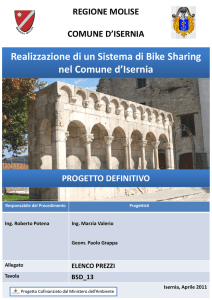 Elenco prezzi - Comune di Isernia