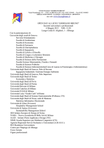 Elenco Università 2013