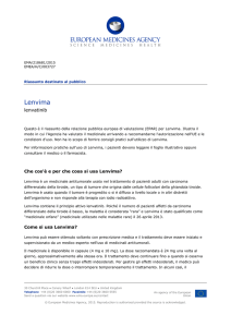 Lenvima, INN-lenvatinib - EMA