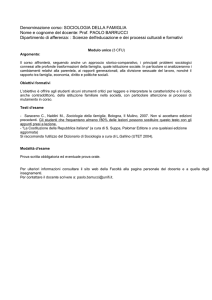 2009/10 - Unifi Psicologia