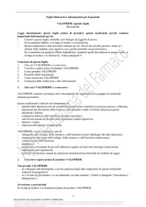 Foglio illustrativo: informazioni per il paziente VALOPRIDE capsule