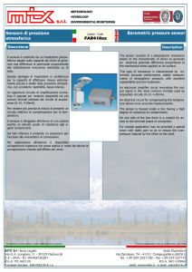 Sensore di pressione atmosferica