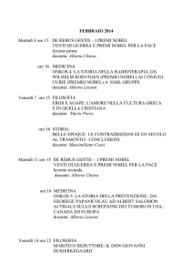FEBBRAIO 2014 Martedì 4 ore 15 DE REBUS GESTIS
