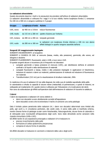 Le radiazioni ultraviolette []