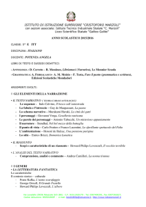 ISTITUTO DI ISTRUZIONE SUPERIORE “CRISTOFORO MARZOLI