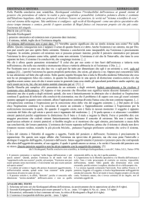 Kierkegaard - Esistenza e sistema - Corso di Filosofia