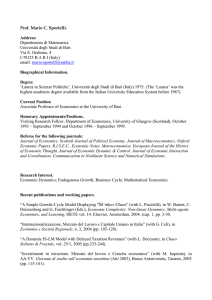 Personal data - Dipartimento di Matematica