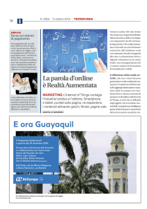 La parola d`ordine è Realtà Aumentata