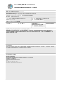 Economia degli Intermediari Finanziari