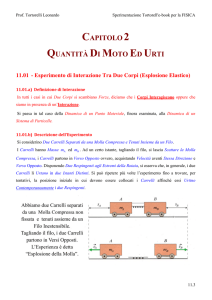 Quantità di Moto / Impulso