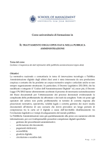 Corso universitario di formazione in