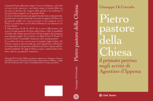 il primato petrino negli scritti di Agostino d`Ippona P ietro pastore