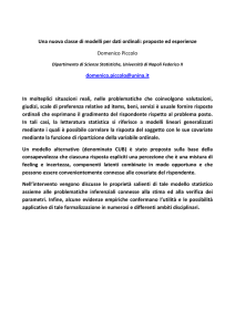 Abstract - SCIENZE STATISTICHE
