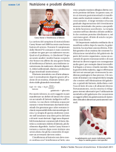 Nutrizione e prodotti dietetici - Zanichelli online per la scuola