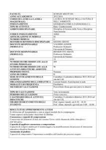 Geografia fisica e geologia CI_Agnesi-Abate - UNIPA