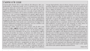 L`uomo e le cose - Prospettiva Persona