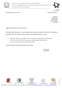 comunicazione interna n. 201
