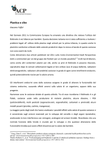 Gli interferenti endocrini sono delle sostanze esogene in grado di