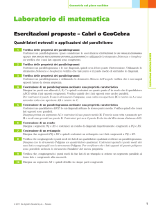 Esercitazioni proposte 5 (C-G)