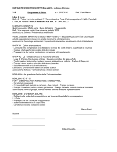CONTI - FISICA AMBIENTALE