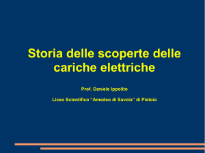 Storia delle scoperte delle cariche elettriche