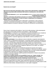 Quanto dura una terapia? - Dott.ssa Hellen Di Donato