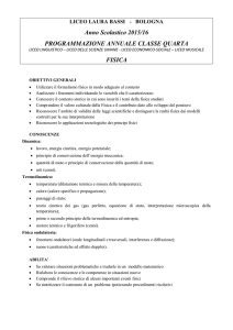 Programma di fisica