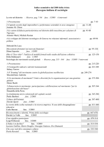 Indice cumulativo della rivista Rassegna italiana di sociologia