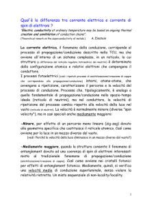 22 Qual è la differenza tra corrente elettrica e corrente di spin di