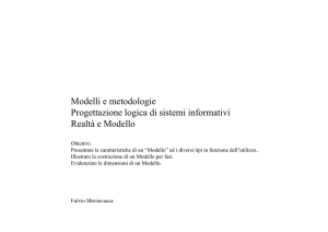 Realtà e Modello - Studenti Dipartimento di Ingegneria Industriale e