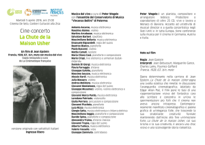 Cine-concerto La Chute de la Maison Usher
