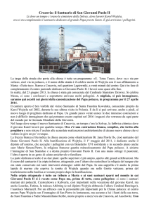Cracovia il Santuario di Giovanni Paolo II