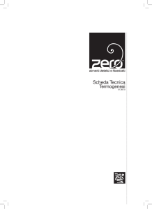 Scheda Tecnica Fitoestratti Zero Termogenesi