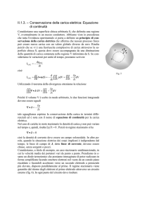 equazione continuita