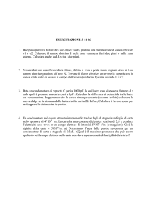 ESERCITAZIONE 3-11-06 1. Due piani paralleli distanti fra loro d
