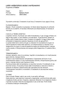 Fisica - Liceo Scientifico Guido Castelnuovo