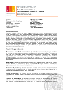 retorica e narratologia