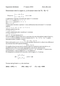 Equazioni diofantee
